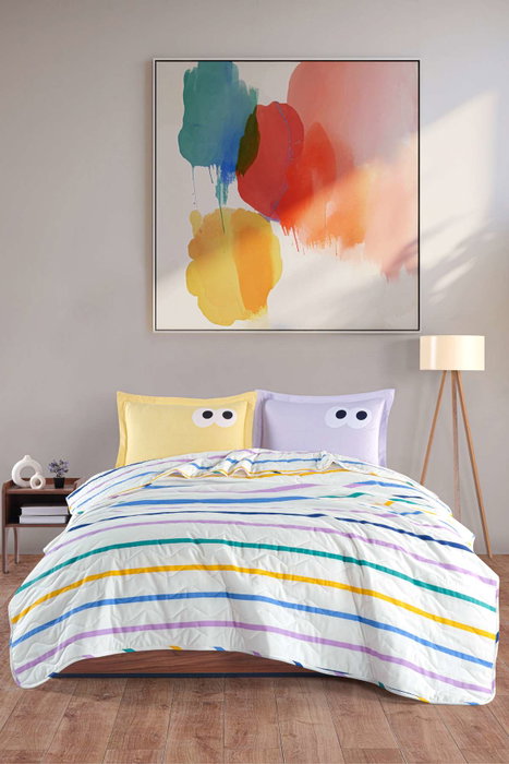L'essentiel linge de maison Funny - Amarillo, Lila
